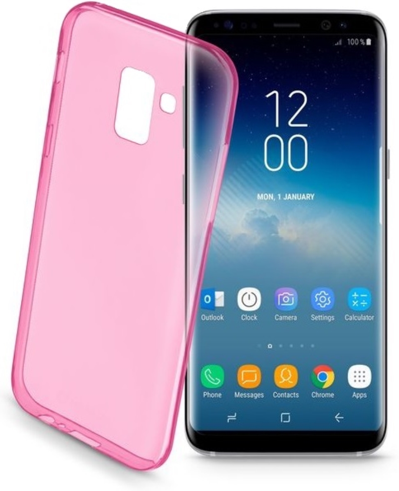 CELLULARLINE Custodia cover per Samsung Galaxy S9 Cellular Line Colour rosa